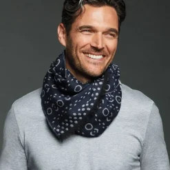 African Geometric Patterns Unisex Wool-Blend Scarf
