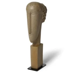 Amedeo Modigliani: Green Tete Sculpture