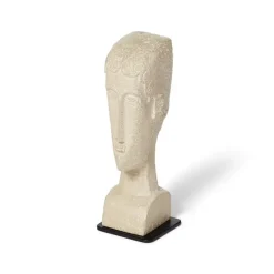 Amedeo Modigliani: Medium Stone Tete Sculpture