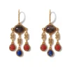 Ancient Gems Chandelier Earrings