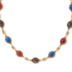 Ancient Gems Multistone Statement Necklace