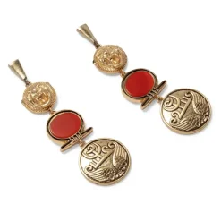 Ancient Talismans Drop Earrings