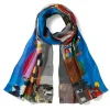 Bearden The Block Oblong Silk Scarf