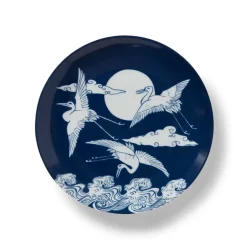 Blue & White Salad Plate Set
