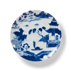 Blue & White Salad Plate Set