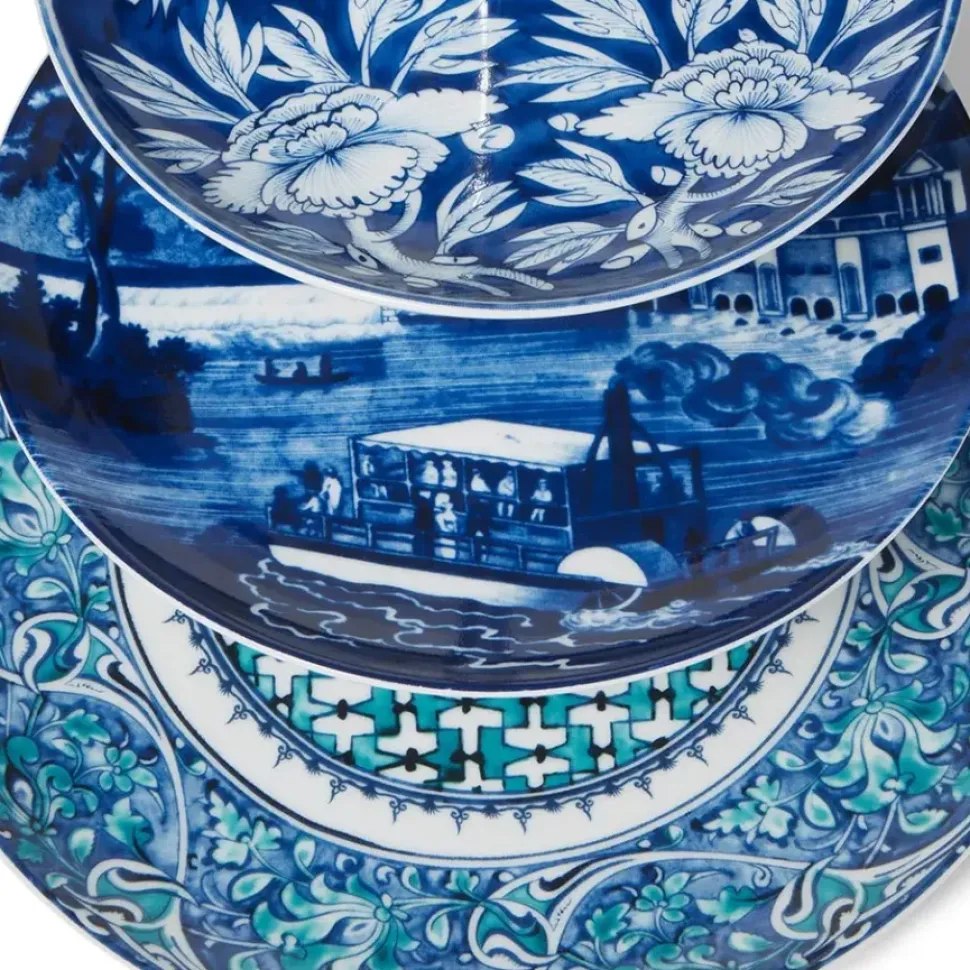 Blue & White Three-Tier Server