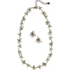 Blushing Berries Necklace And Earrings Set