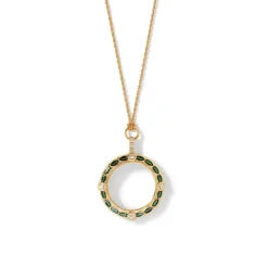 Bohemian Dragon Magnifier Pendant Necklace