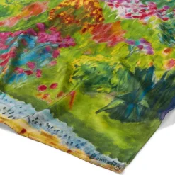 Bonnard Garden Square Silk Scarf