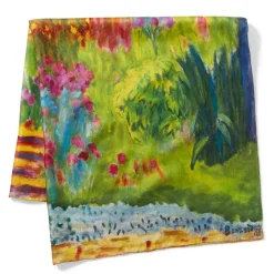 Bonnard Garden Square Silk Scarf
