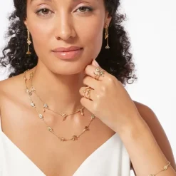 British Tree Of Life 11-Charm Necklace