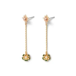 British Tree Of Life Drop Earrings