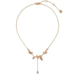 British Tree Of Life Y-Necklace With Charms