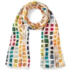 Byzantine Tesserae Oblong Silk Scarf