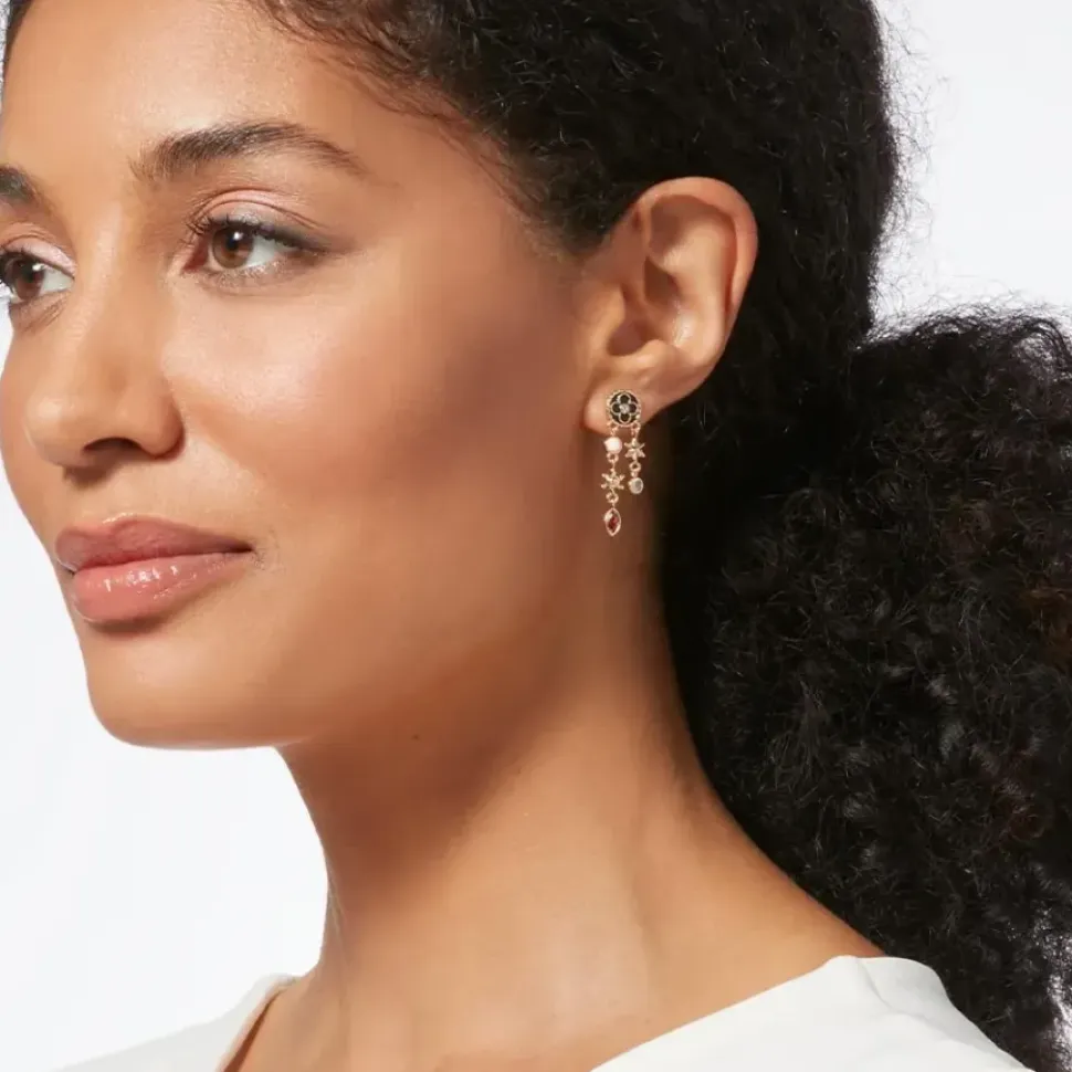 Celestial Symbols Chandelier Earrings