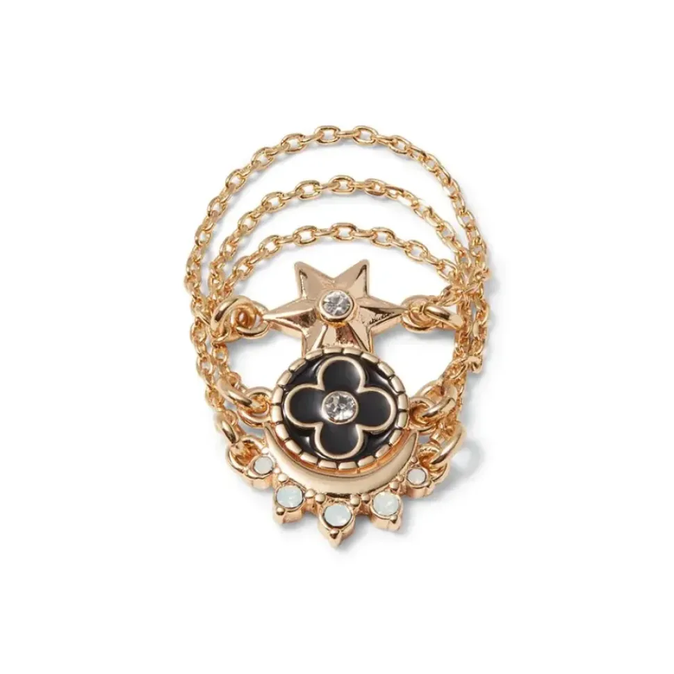 Celestial Symbols Flexi Rings