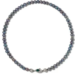 Chelsea Peacock Pearl Necklace And Drop Earrings Set