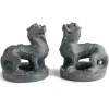 Chinese Guardian Figure Bookends