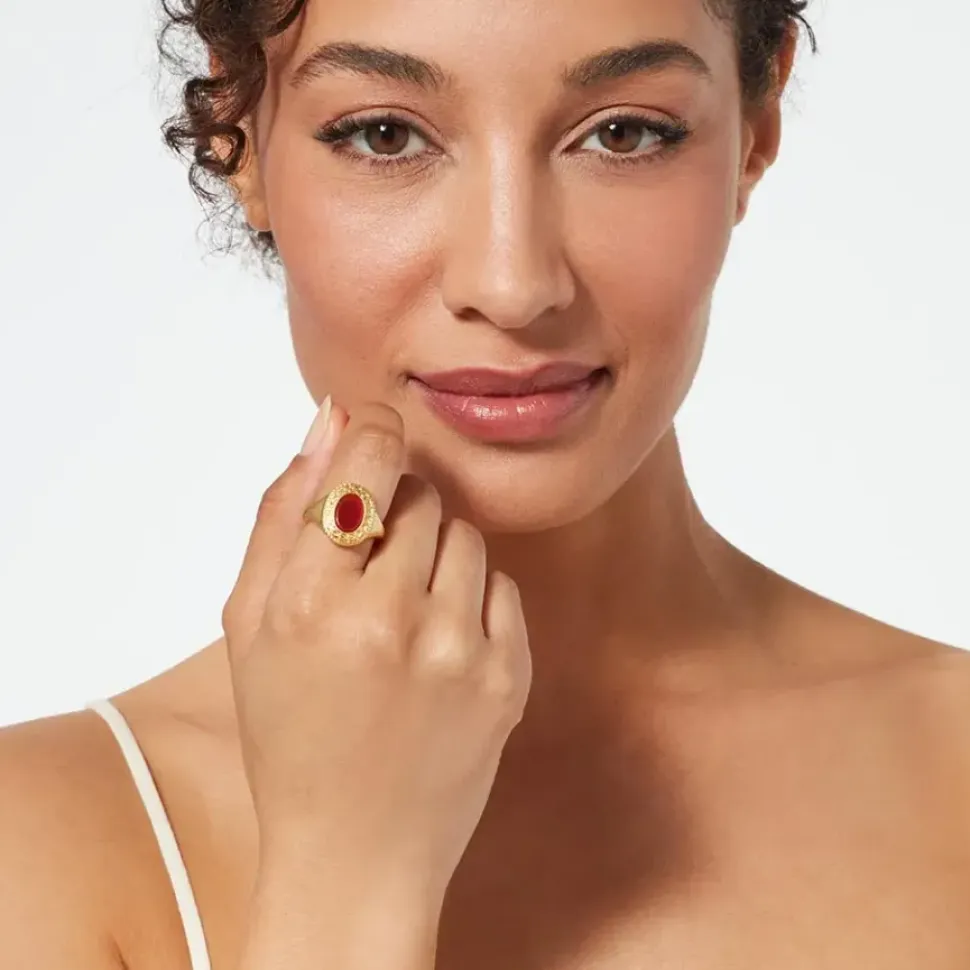 Classical Carnelian Signet Ring