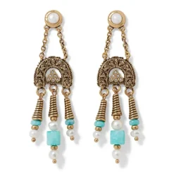 Coptic Chandelier Earrings