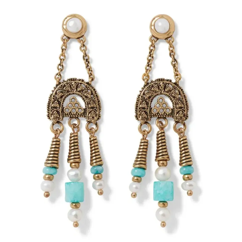 Coptic Chandelier Earrings