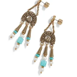 Coptic Chandelier Earrings