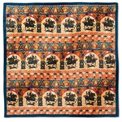 Coptic Horsemen Silk Neckerchief