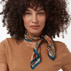 Coptic Horsemen Silk Neckerchief