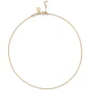 Crescent Moon Cable Chain Choker