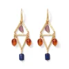 Cypriot Gems Chandelier Earrings