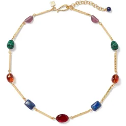 Cypriot Gems Station Necklace