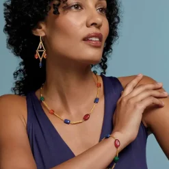 Cypriot Gems Station Necklace