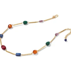 Cypriot Gems Station Necklace