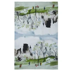 Dehn Spring In Central Park Tea Towel