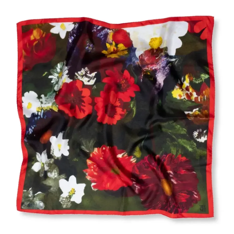 Delacroix Basket Of Flowers Neckerchief