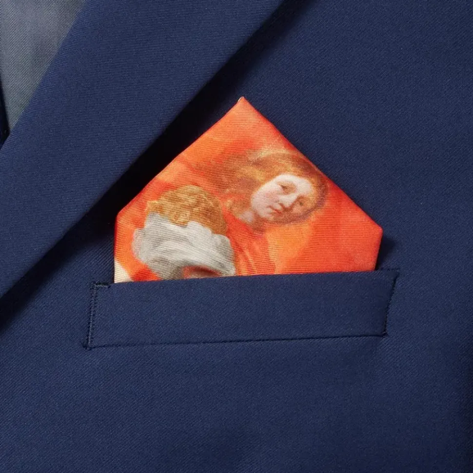De Lairesse Apollo And Aurora Silk Pocket Square