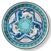 De Morgan Stylized Dragons Lacquer Tray
