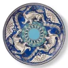De Morgan Stylized Dragons Serving Plate