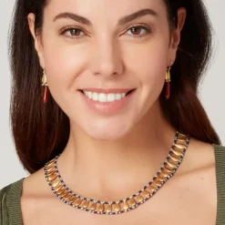 Egyptian Fringe Drop Earrings