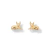 Egyptian New Kingdom Cat Stud Earrings