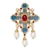 Ellen Jeweled Brooch