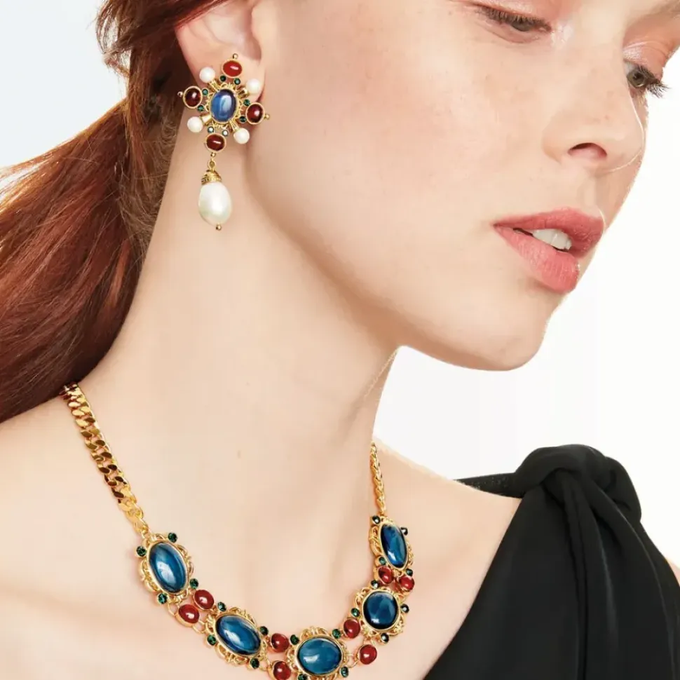 Ellen Jeweled Earrings