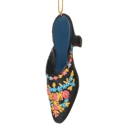 Embroidered Mule Shoe Ornament