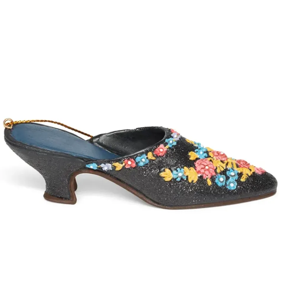 Embroidered Mule Shoe Ornament
