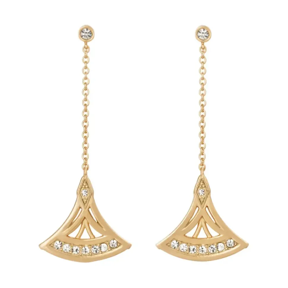 Erte Zizi Drop Earrings