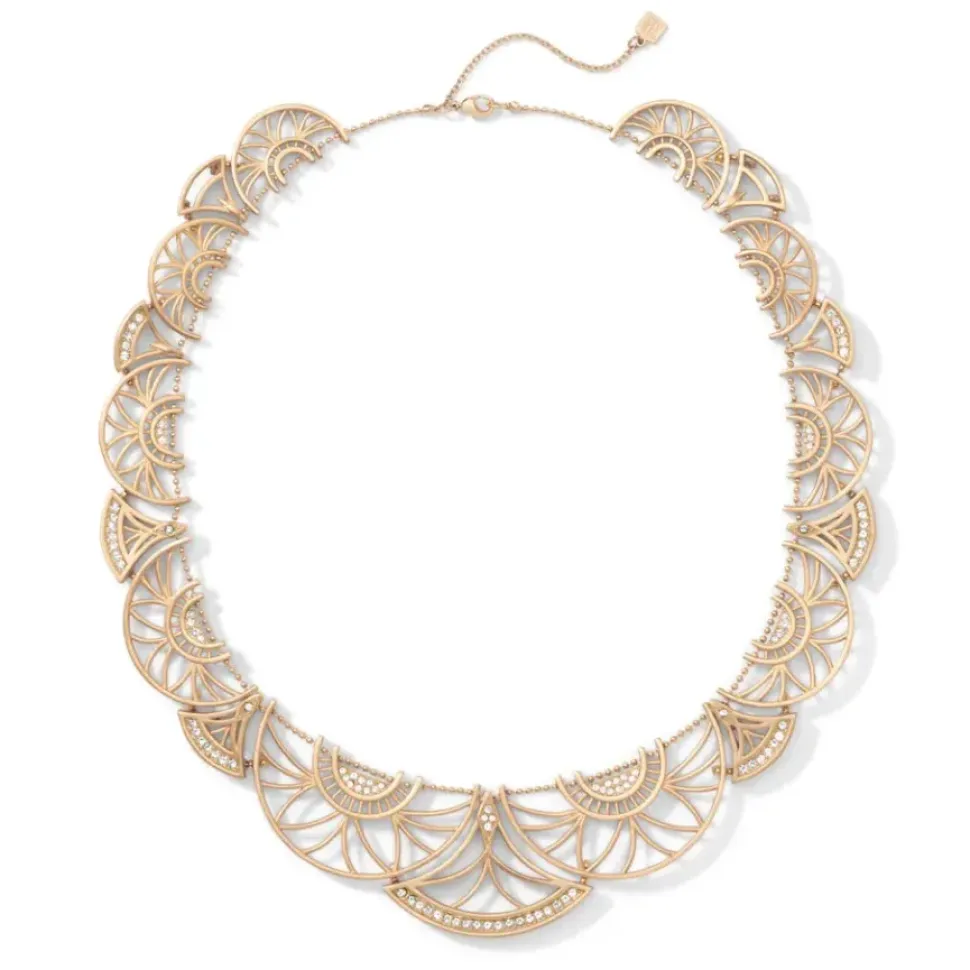 Erte Zizi Necklace And Drop Earrings Set