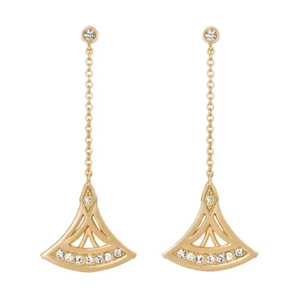 Erte Zizi Necklace And Drop Earrings Set