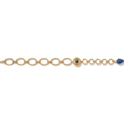 Etruscan Lapis T-Bar Bracelet
