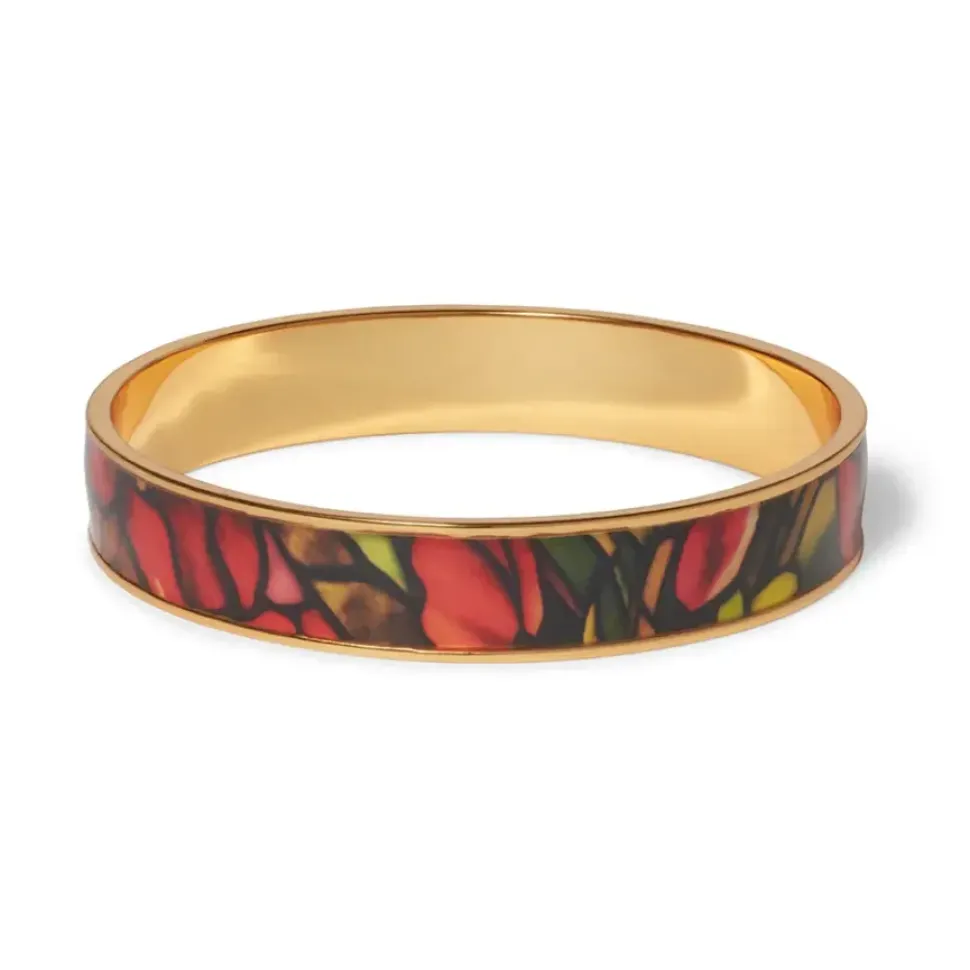 Favrile Tulip Enamel Bangle