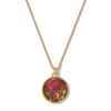 Favrile Tulip Enamel Pendant Necklace